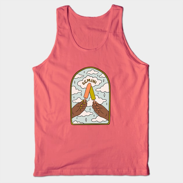 Gemini Popsicle Tank Top by Doodle by Meg